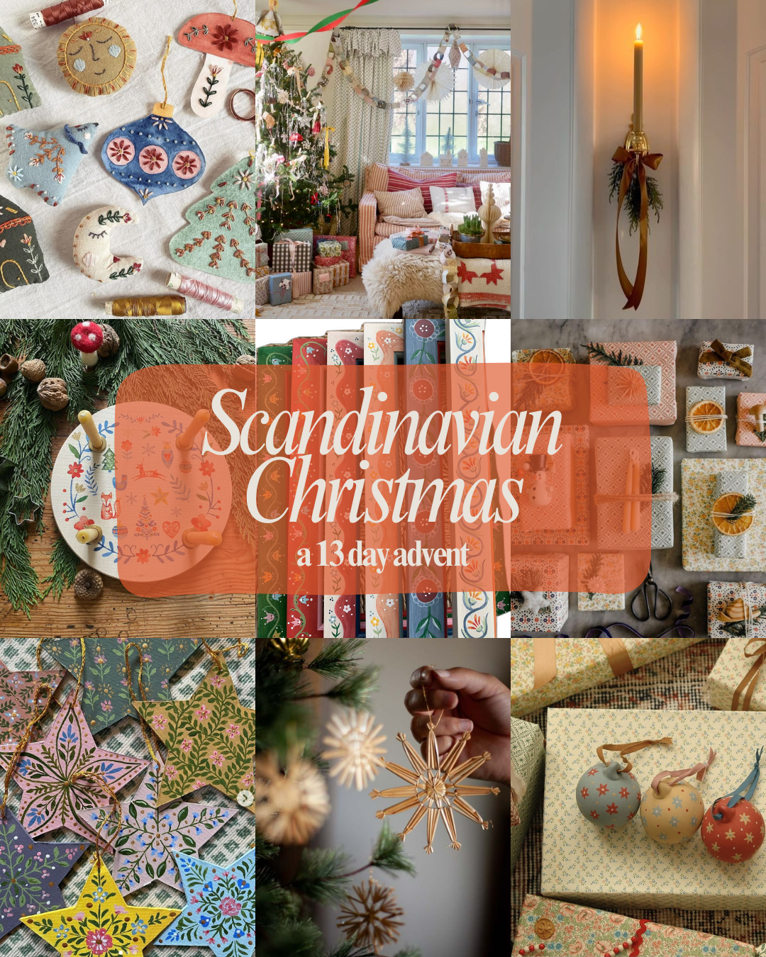 Scandinavian Christmas Advent Calendar