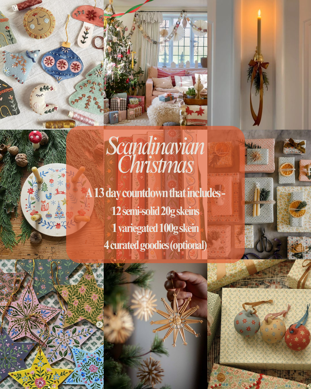 Scandinavian Christmas Advent Calendar